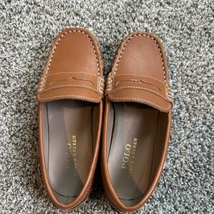 Polo by Ralph Lauren Brown Kids Dress Shoes
